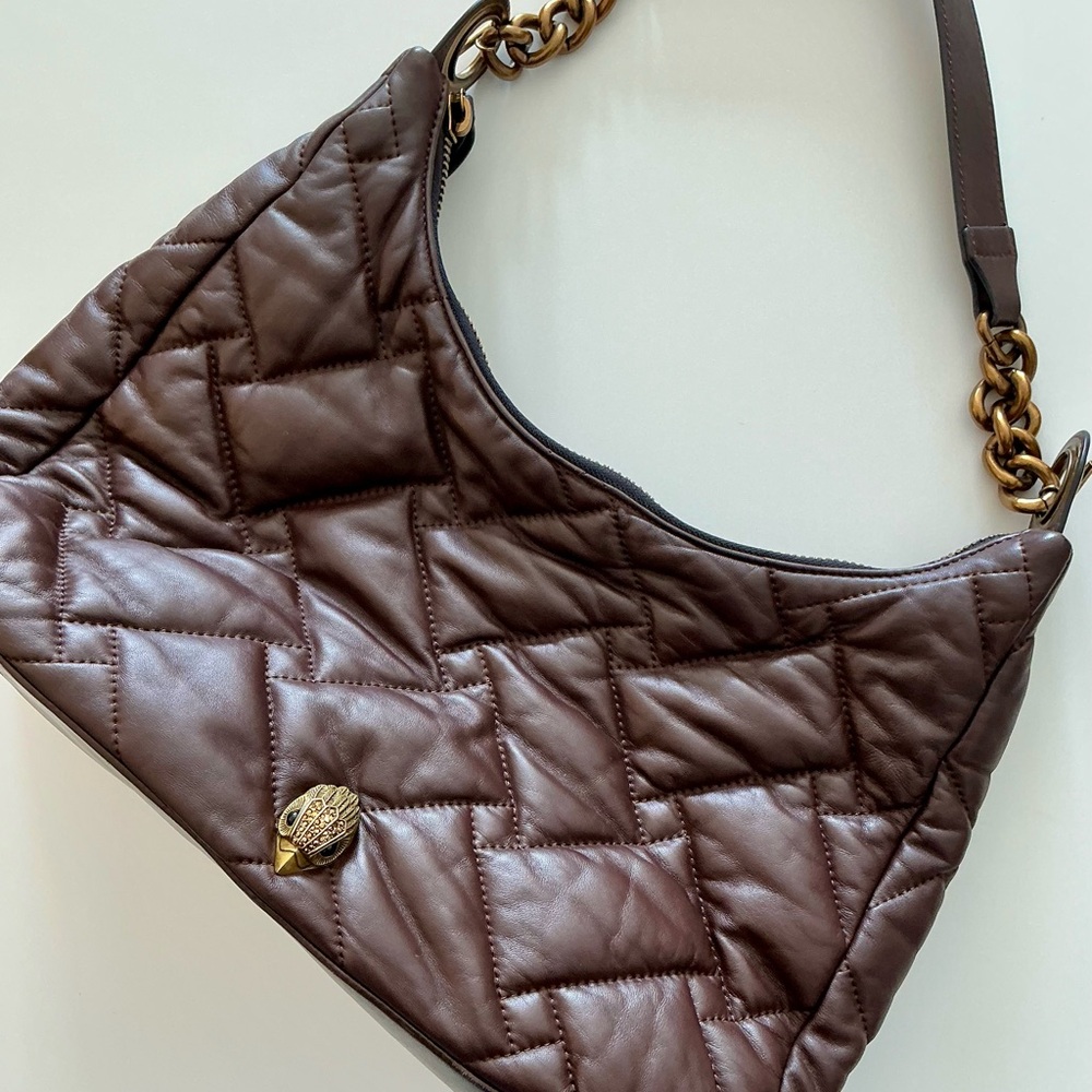 Kurt Geiger Large Kensington Leather Hobo - Picture 5 of 16